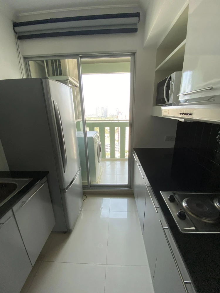 Condo for rent, Lumpini Place Rama 9, beautiful room, good view, east side, not hot, ready to move in, hurry and book now+++