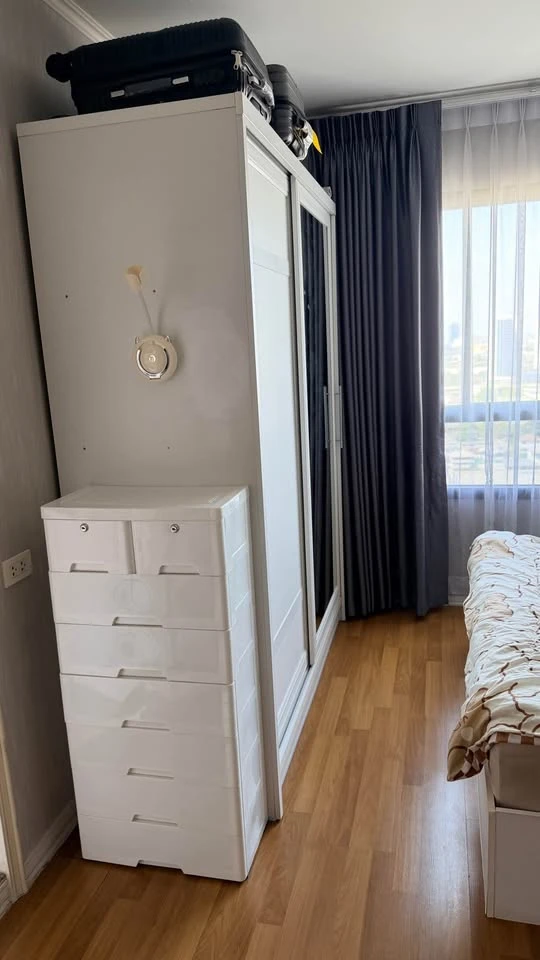 Condo for rent, Lumpini Place Phahon-Saphan Khwai, spacious room, ready to move in.