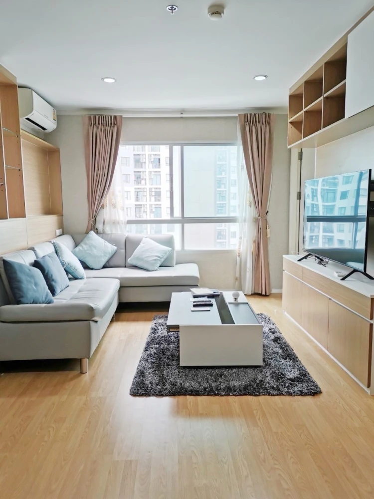 For rent!! Condo Lumpini Place Srinakarin-Hua Mak Station, 20th floor, Building B, fully furnished, hurry and book now!!