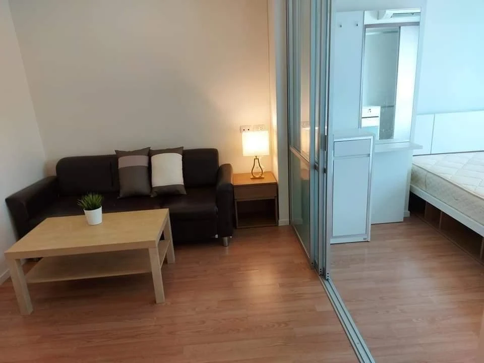 Condo for rent, Lumpini Mega City Bangna, separated rooms, perfectly divided into zones, good price, hurry to move in and reserve.