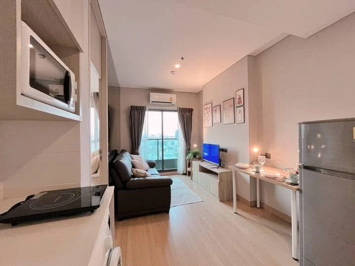 Condo for sale, Lumpini Suite Din Daeng-Ratchaprarop, ready to move in, complete here, just drag your bags and move in.