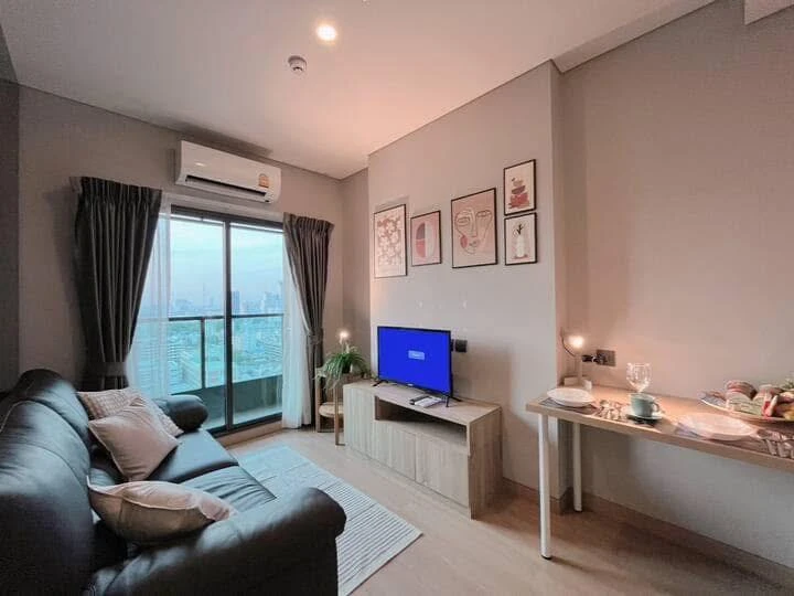 Condo for sale, Lumpini Suite Din Daeng-Ratchaprarop, ready to move in, complete here, just drag your bags and move in.