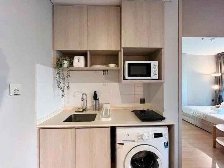 Condo for sale, Lumpini Suite Din Daeng-Ratchaprarop, ready to move in, complete here, just drag your bags and move in.
