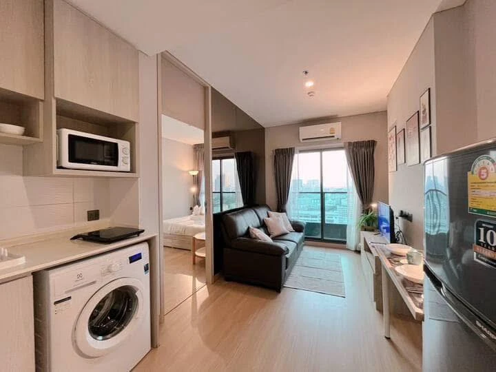 Condo for sale, Lumpini Suite Din Daeng-Ratchaprarop, ready to move in, complete here, just drag your bags and move in.
