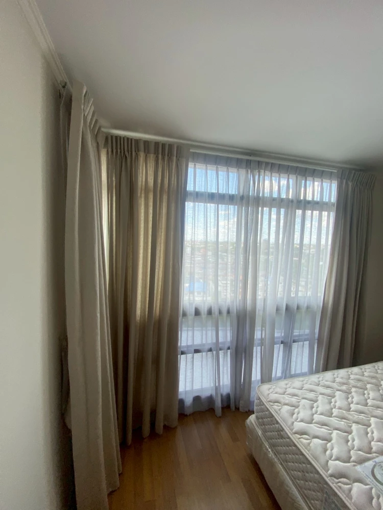 Condo for rent, Lumpini Place Pinklao, 2 nice rooms, big sofa, ready to move in, fully furnished, book now.