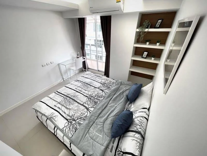 For rent!! Condo Waterford Sukhumvit 50, 2nd floor, Building 2, beautiful room, fully furnished, ready to move in, don't miss it!!