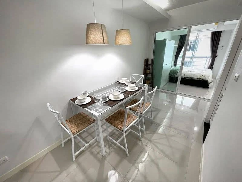 For rent!! Condo Waterford Sukhumvit 50, 2nd floor, Building 2, beautiful room, fully furnished, ready to move in, don't miss it!!
