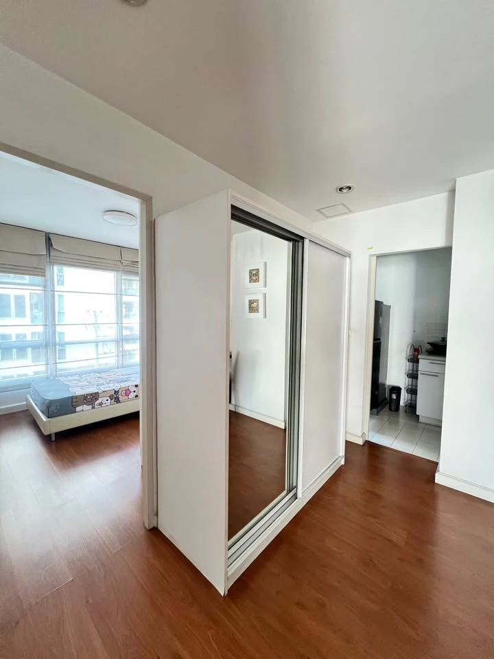 For rent: Condo One Ratchada-Ladprao, corner room, nice to live in, spacious, comfortable, good like this, hurry and reserve before it's gone++