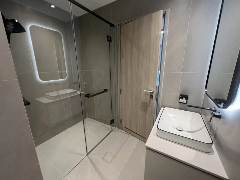 Condo for rent at One Time @ Chao Phraya. This inviting unit comes fully equipped with all amenities—just bring your personal belongings and move righ