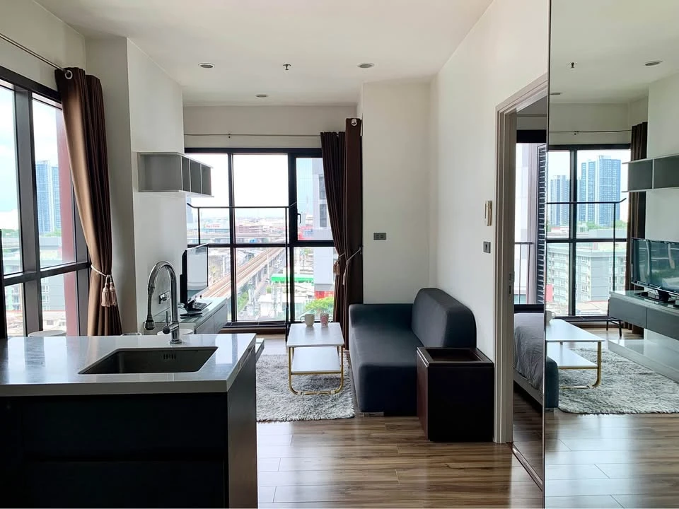 Condo for rent, Wyne Sukhumvit, pool view, corner room, fully furnished, very beautiful room, ready to move in