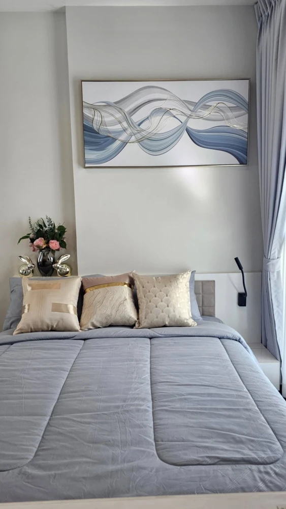 Condo for rent, Wyne Sukhumvit, nice room, high floor, fully furnished, hurry and reserve now!