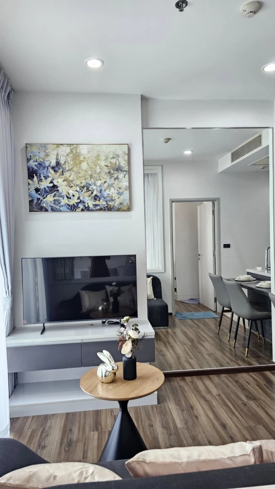 Condo for rent, Wyne Sukhumvit, nice room, high floor, fully furnished, hurry and reserve now!