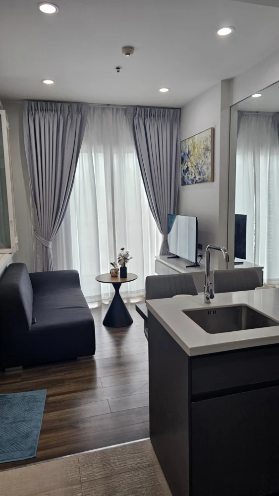 Condo for rent, Wyne Sukhumvit, nice room, high floor, fully furnished, hurry and reserve now!