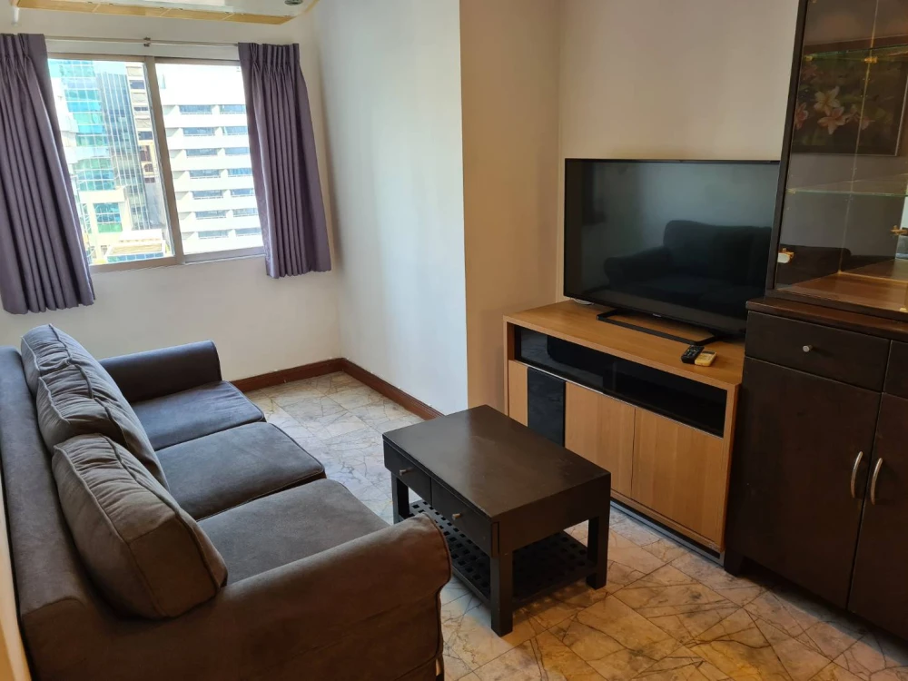 For rent!! Condo Wittayu Complex, 15th floor, beautiful room, convenient transportation, ready to move in, don't miss it!!