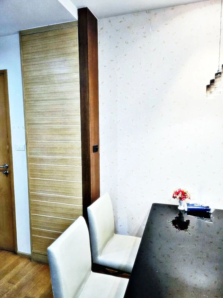 For rent!! Condo Villa Ratchadevi, 8th floor, swimming pool view, everything is complete in one place. If you don't book, you'll regret it!!