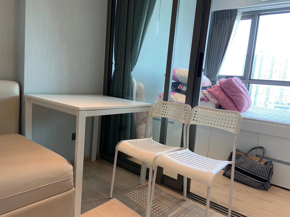For rent!! Condo Wisdom Station Ratchada-Tha Phra, 12A floor, fully furnished, ready to move in, don't miss it!!