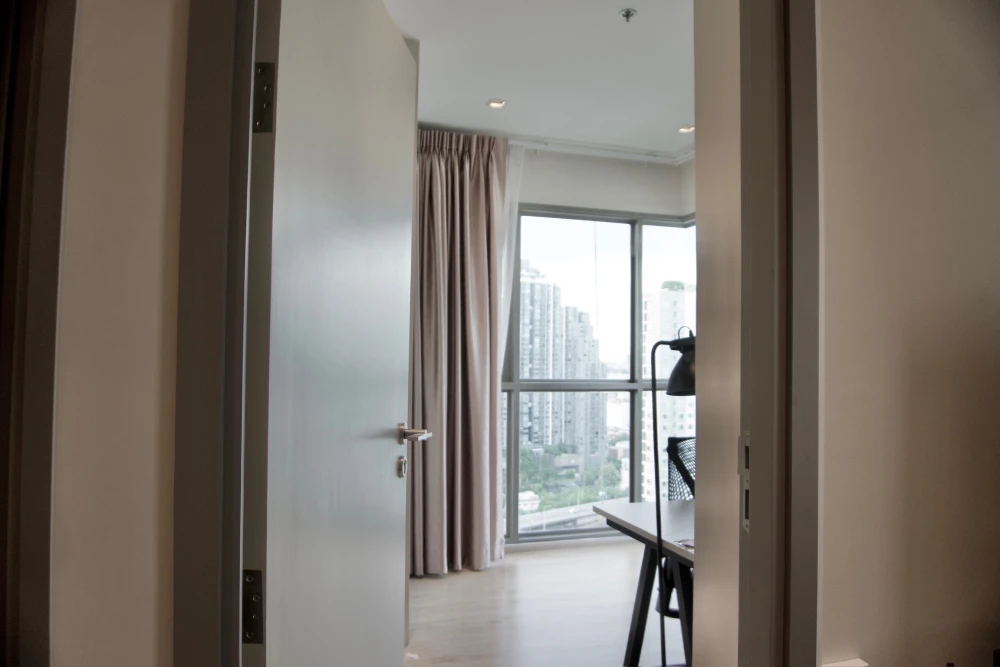 Condo for rent!! Whizdom Station Ratchada-Tha Phra, 23rd floor. Beautiful room, fully furnished, ready to move in. Reserve now!