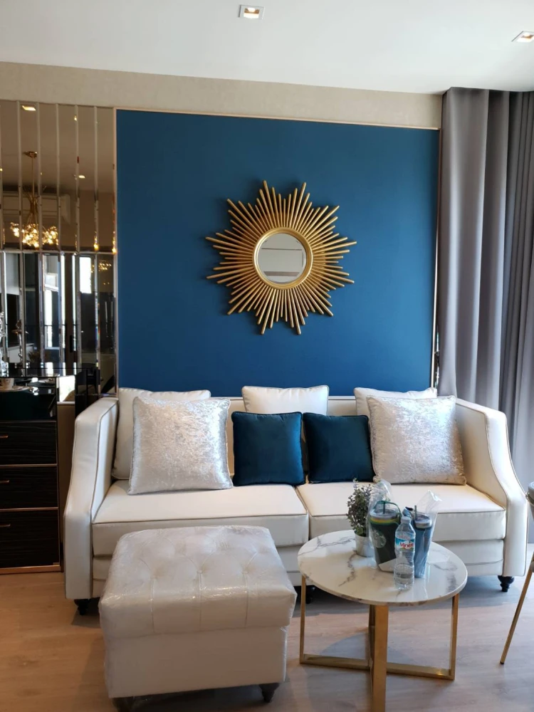 For rent!! Condo Whizdom Station Ratchada-Tha Phra, 24th floor, beautiful room, complete amenities, don't miss it!!