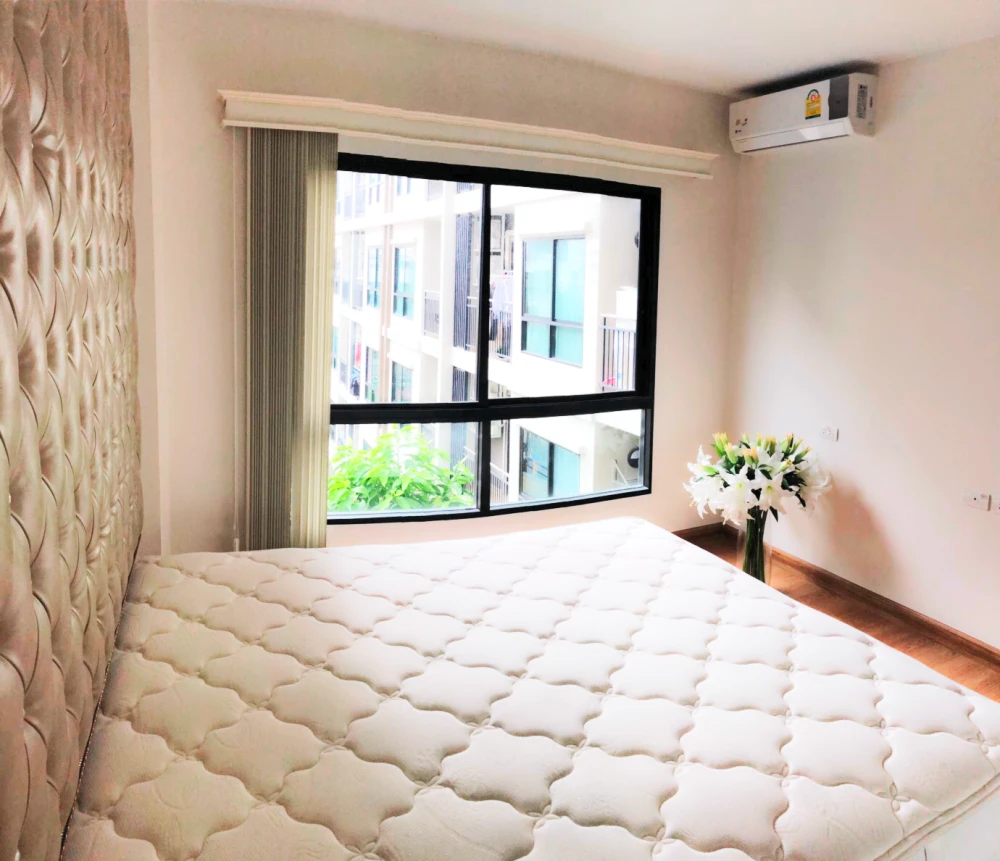 For rent!! Condo Supalai City Resort Bearing Station, 4th floor, fully furnished, ready to move in, don't miss it!!