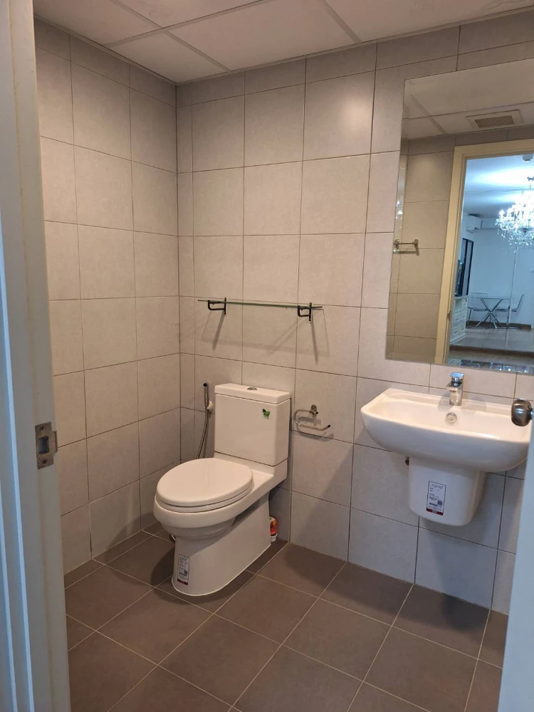 For rent!! Condo Supalai City Resort Bearing Station, 4th floor, fully furnished, ready to move in, don't miss it!!