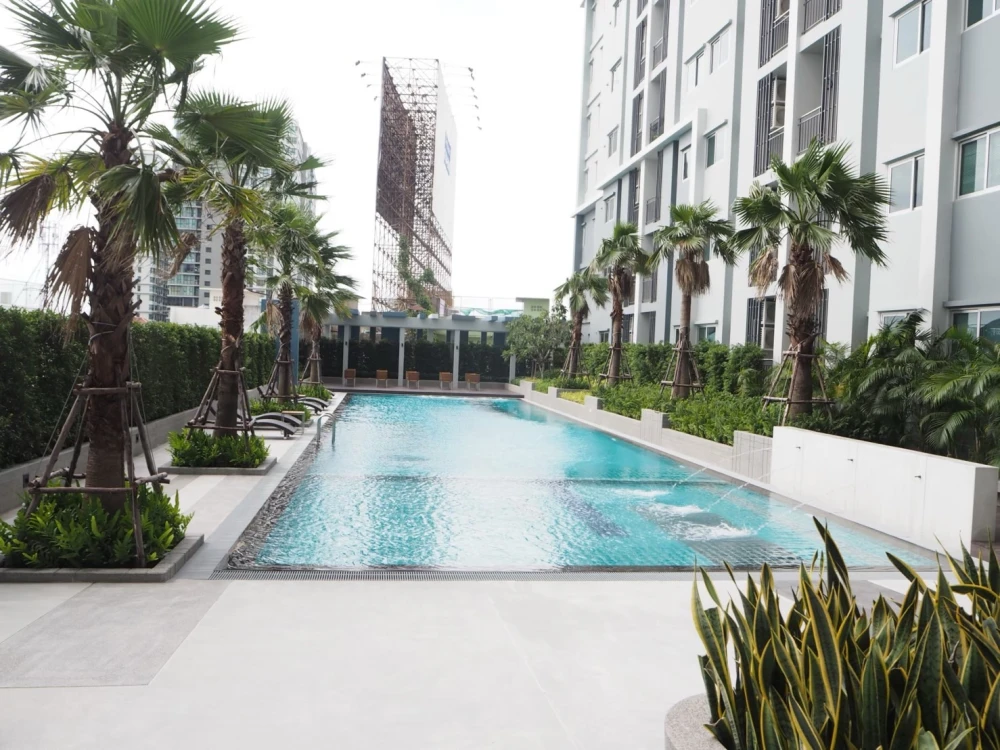 Condo for rent!! Supalai City Resort Chaengwattana, 17th floor, fully furnished, ready to move in! Don't miss out!!