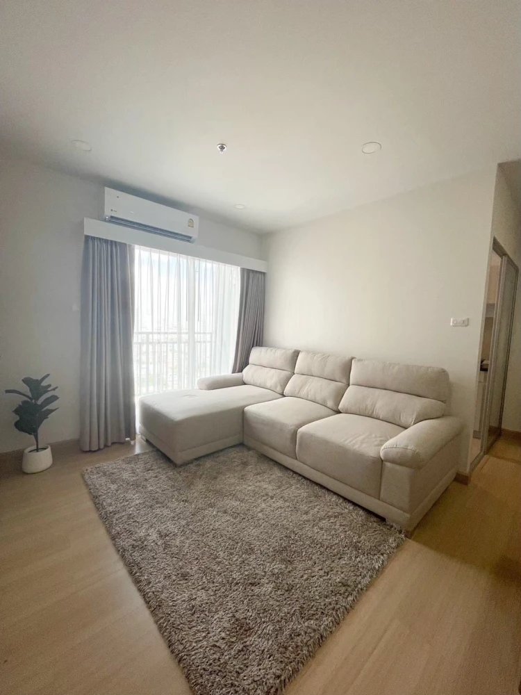 Condo for rent, Supalai Park Talat Phlu, high floor unit, ready to move in, fully furnished. Book now!