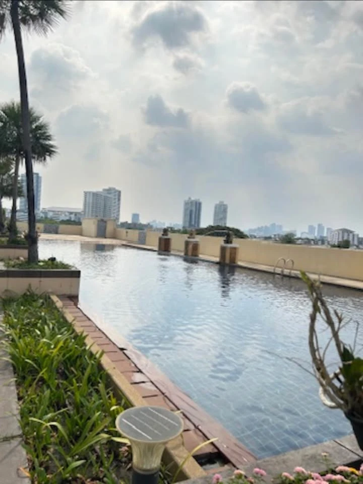 Condo for rent, Supalai Park Srinakarin, ready to move in, high floor, good price, just bring your bag and move in+++