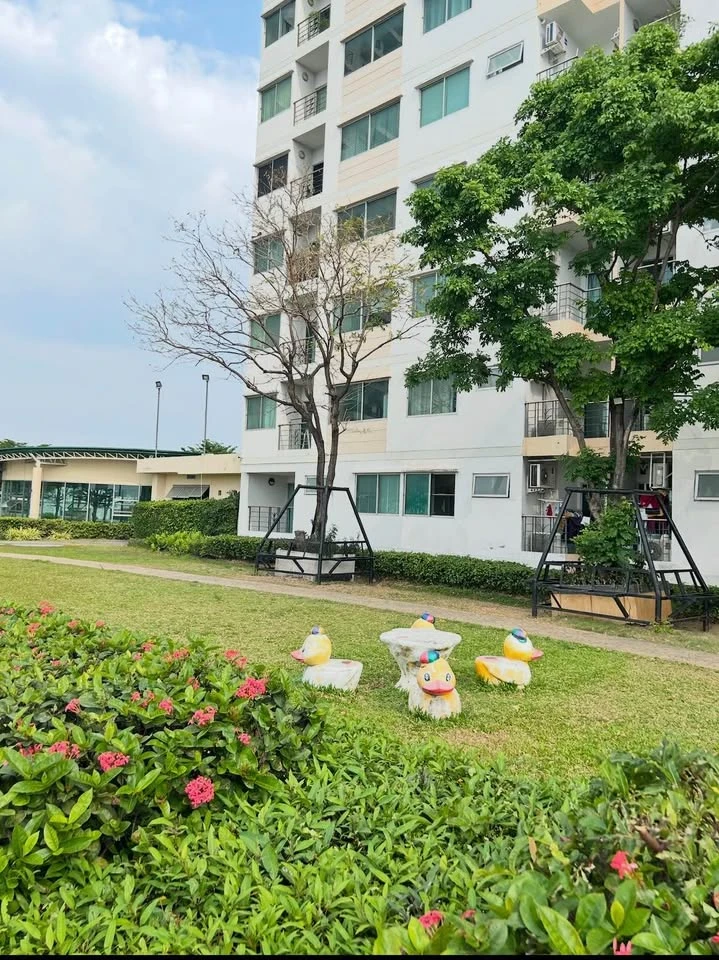 Condo for rent, Supalai Park Srinakarin, ready to move in, high floor, good price, just bring your bag and move in+++
