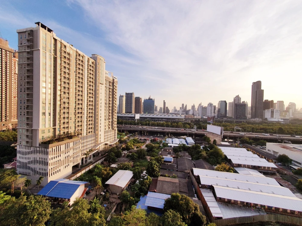 Condo for rent: Supalai Park Asoke-Ratchada, 12th floor, fully furnished, ready to move in. Don't miss out!!