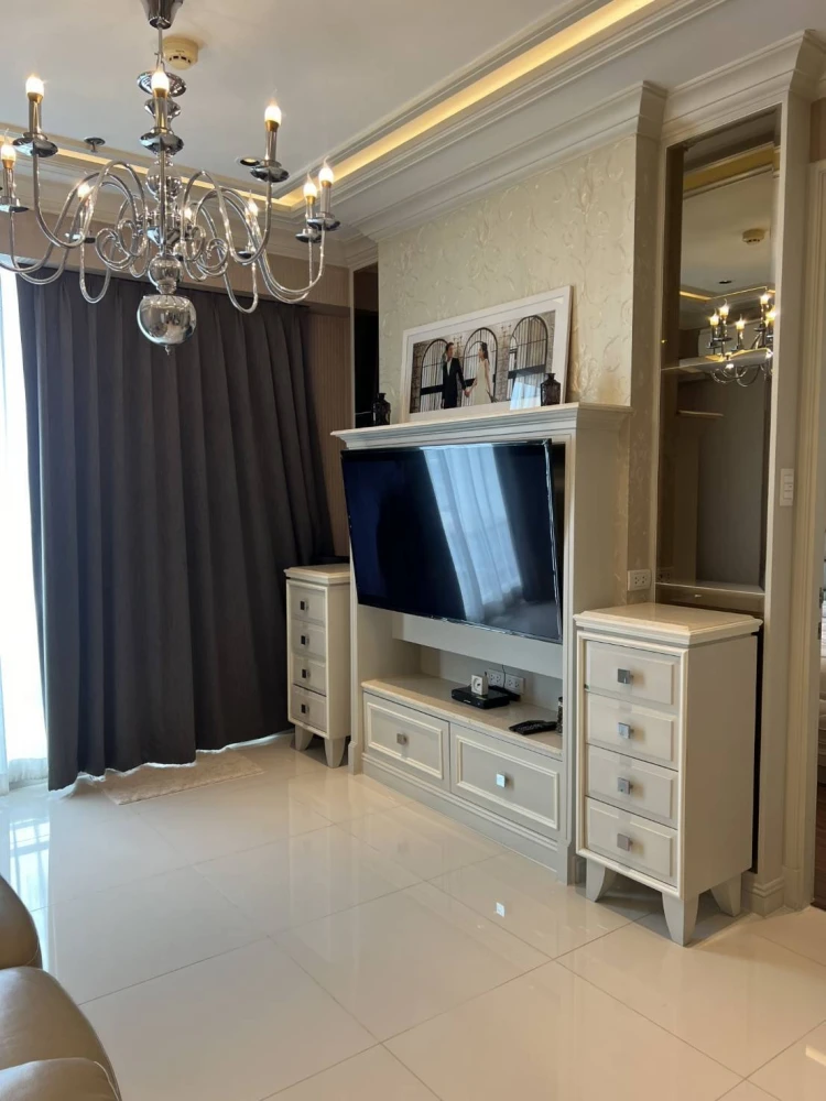 For rent!! Condo Supalai Prima Riva, 41st floor, river view, beautiful room, ready to move in, hurry up and book now!!