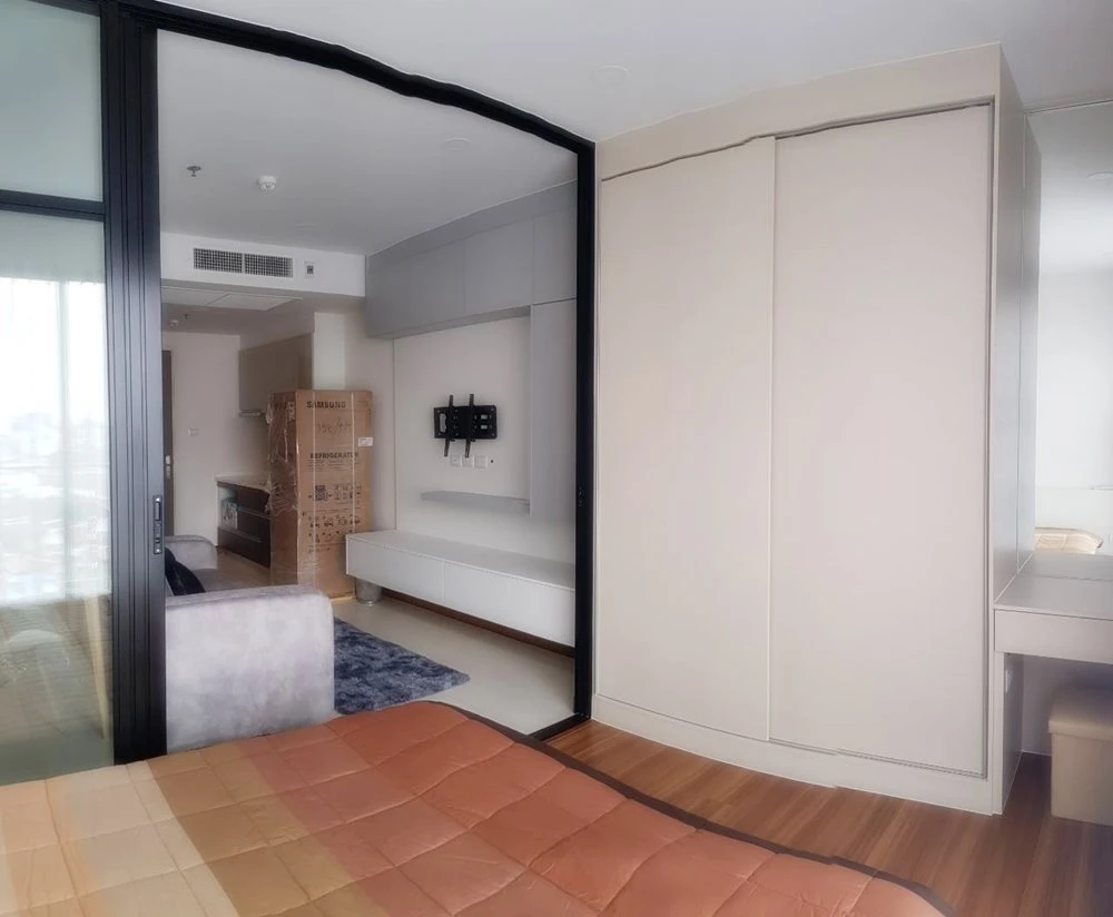 For rent!! Condo Supalai Premier Charoen Nakhon, 12th floor, beautiful room, move in immediately, don't miss it!!