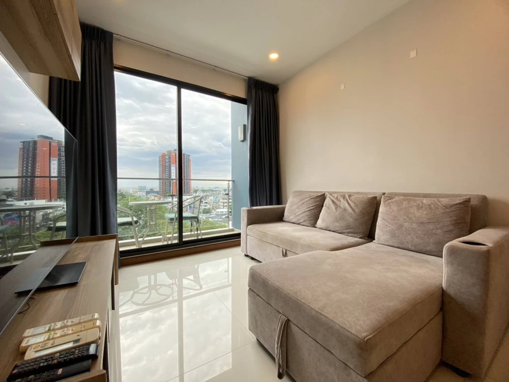 Condo for rent, Supalai Premier Charoen Nakhon, corner room, 2 bedrooms, ready to move in, good location, easy to travel, hurry and book now!