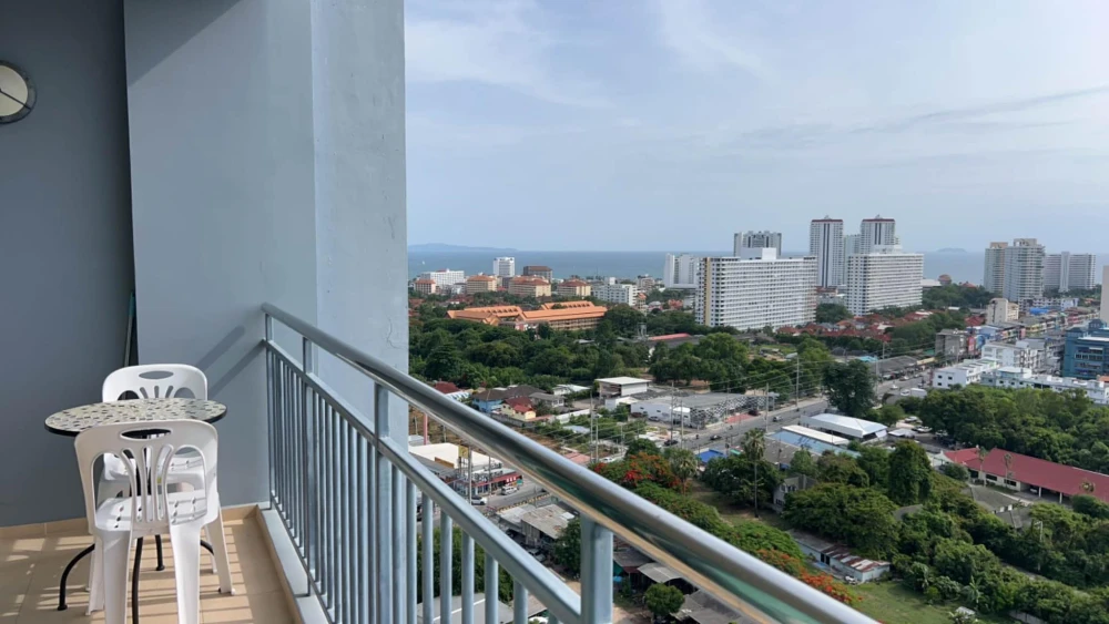 Condo for rent, Supalai Marey, South Pattaya, ready to move in, high floor, sea view, good like this, hurry and book now!!!