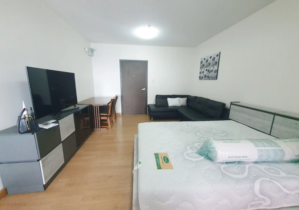 Condo for rent, Supalai Loft Chaengwattana, ready to move in, complete here, just drag one suitcase and move in.