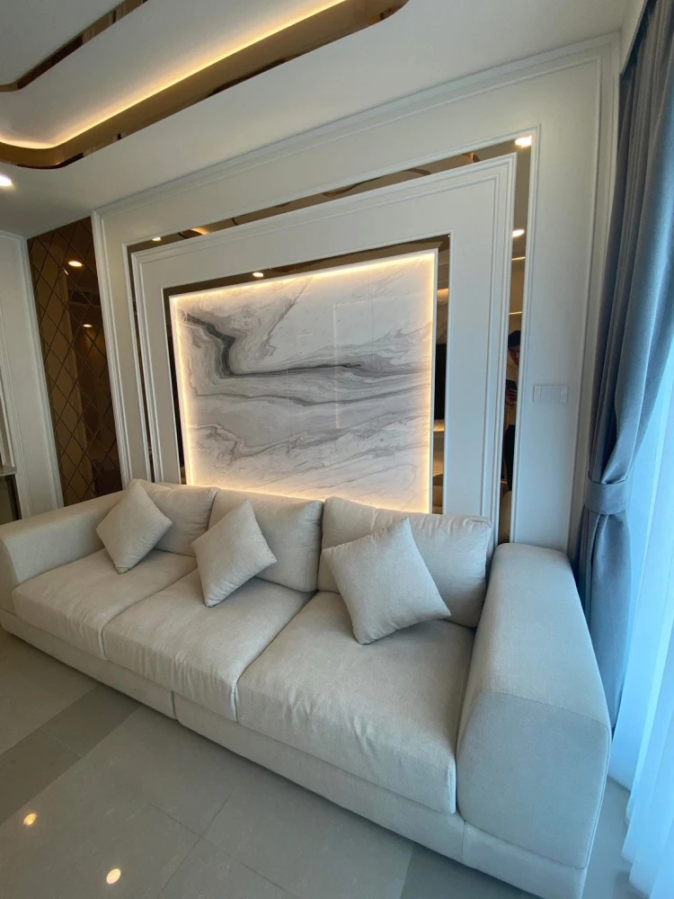 For rent!! Condo Supalai Wellington, 8th floor, Building 8, beautiful room, good location condo near MRT, hurry up and book now!!