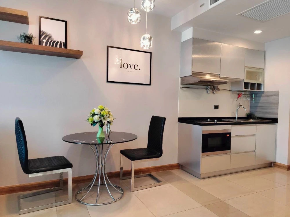 For rent!! Condo Supalai Wellington, 9th floor, Building F, swimming pool and city view, beautiful room, ready to move in, don't miss it!!