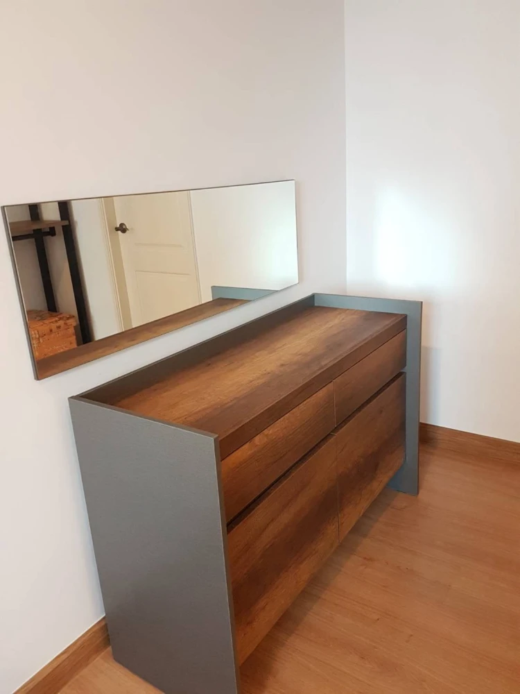 Condo for rent, Supalai Wellington, room with good wallpaper, plenty of usable space, hurry and reserve now!