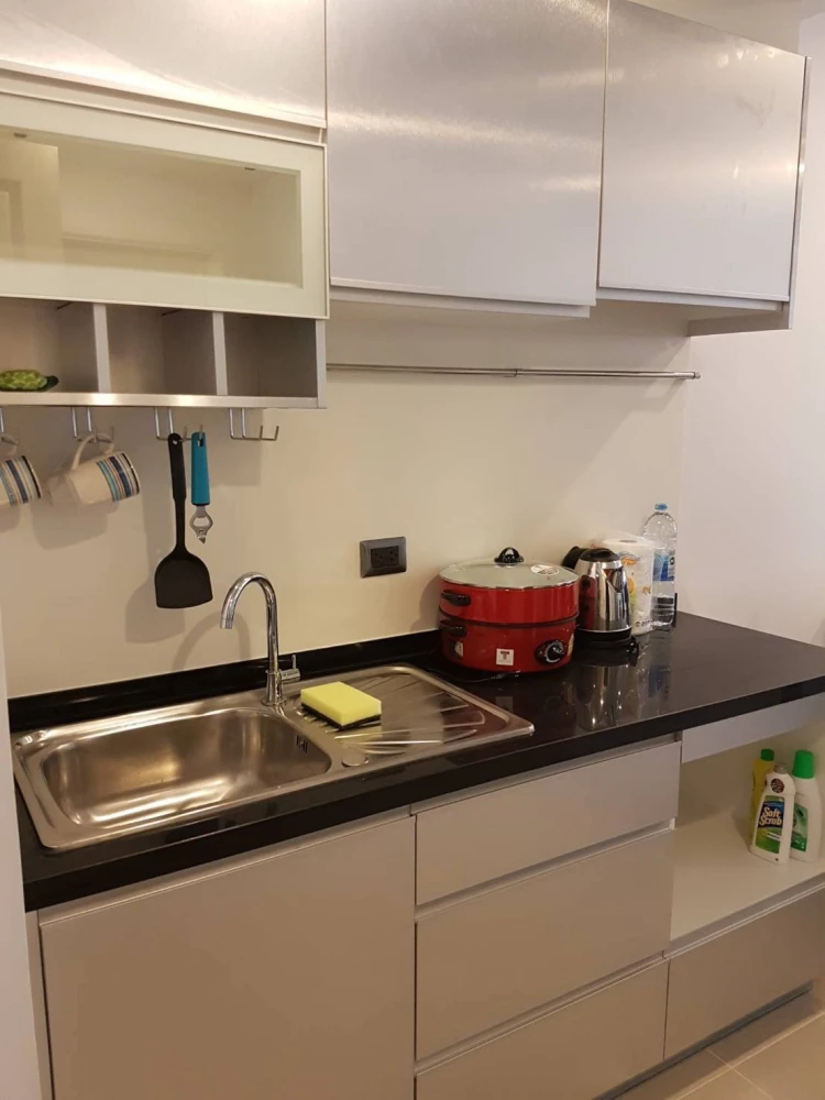 Condo for rent, Supalai Wellington, room with good wallpaper, plenty of usable space, hurry and reserve now!