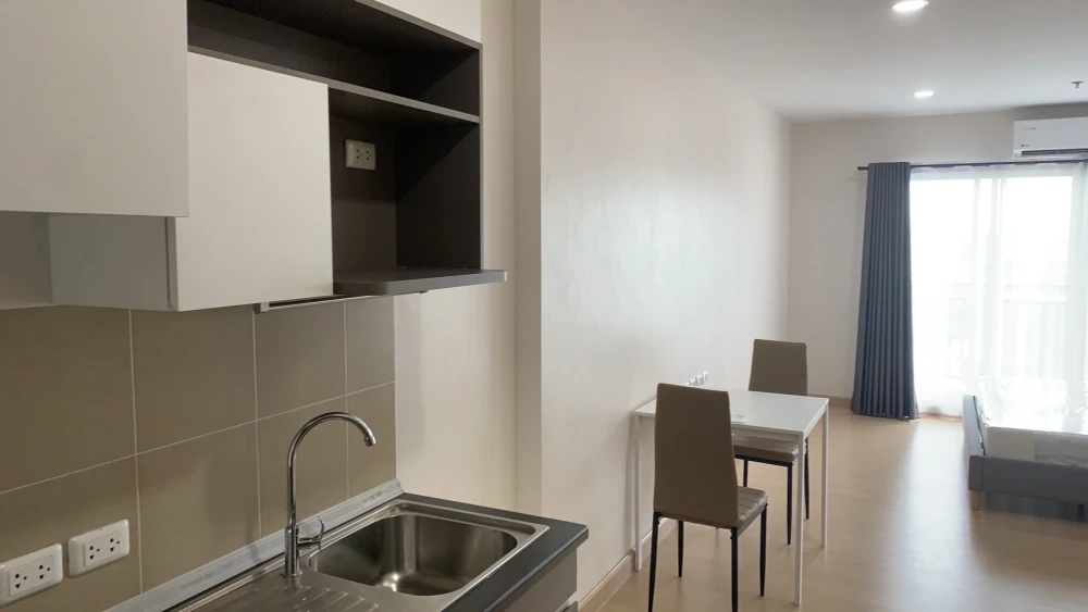 For rent!! Condo Supalai Veranda Phasi Charoen Station, 9th floor, beautiful condo, good location, convenient transportation, hurry up and book now!!