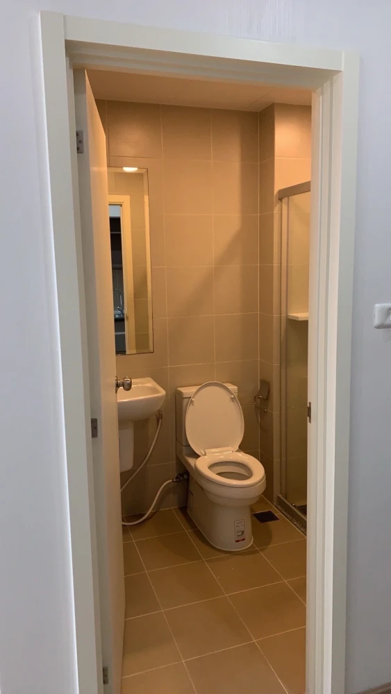 For rent!! Condo Supalai Veranda Phasi Charoen Station, 9th floor, beautiful condo, good location, convenient transportation, hurry up and book now!!