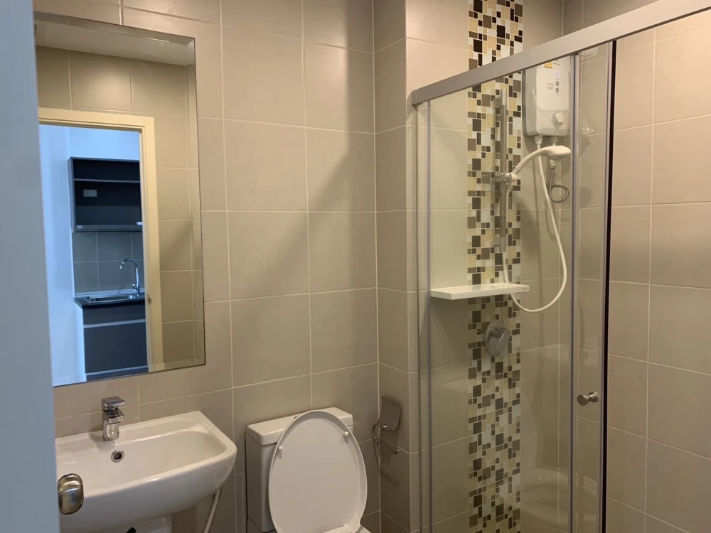 For rent!! Condo Supalai Veranda Phasi Charoen Station, 9th floor, beautiful condo, good location, convenient transportation, hurry up and book now!!