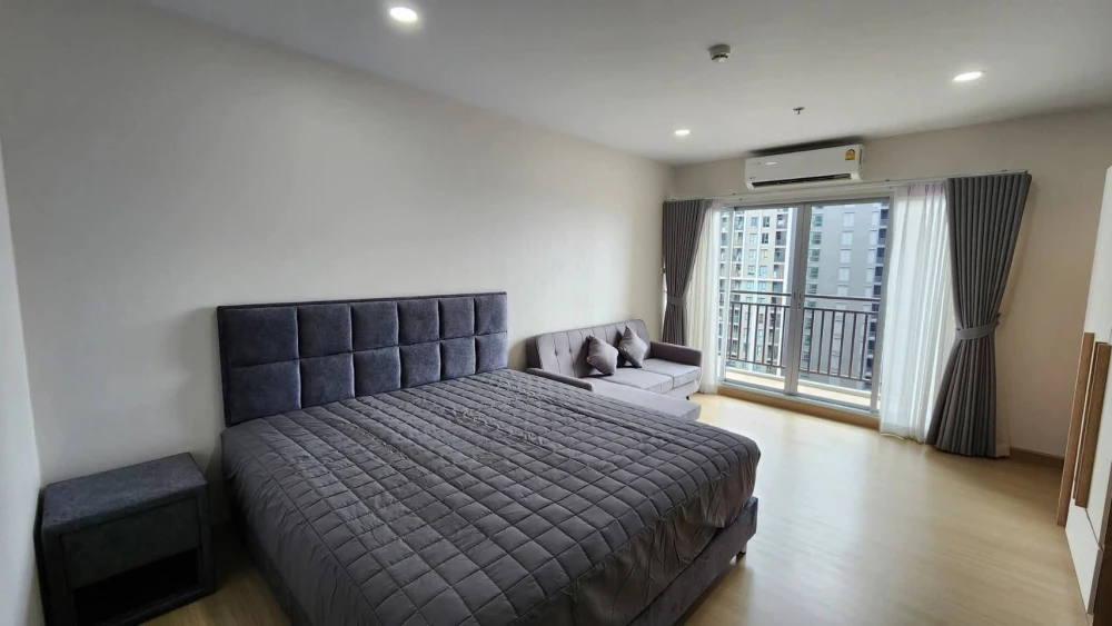 Condo for rent, Supalai Veranda, Phasi Charoen Station, east side, empty room, long balcony, reserve first, get in first.
