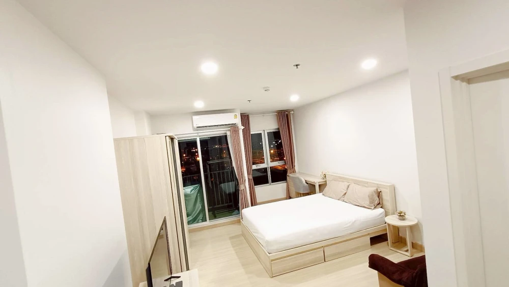 For rent!! Condo Supalai Veranda Sukhumvit 117, 21st floor, fully furnished, ready to move in! Don't miss out!!