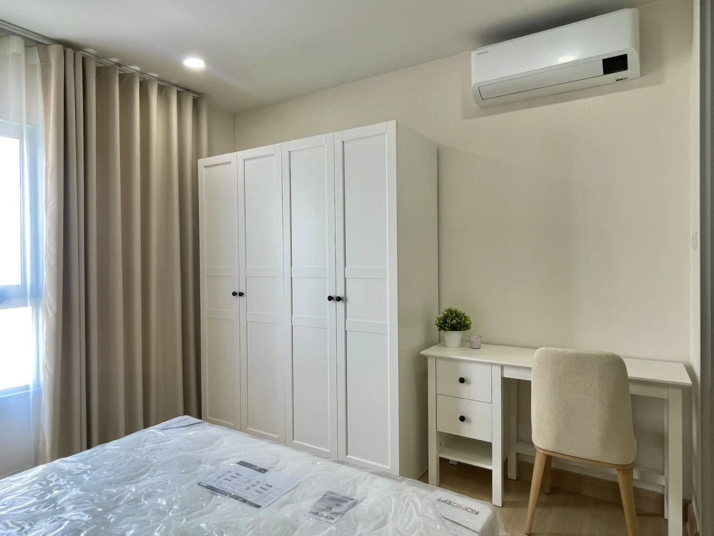 For rent!! Condo Supalai Veranda Sukhumvit 117, 24th floor, very beautiful room, well-built decoration, don't miss it!!