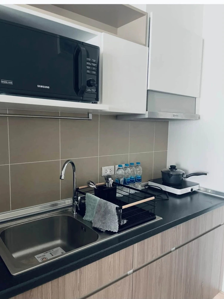 Condo for rent, Supalai Veranda Sukhumvit 117, ready to move in, fully furnished with appliances. Hurry and reserve yours!