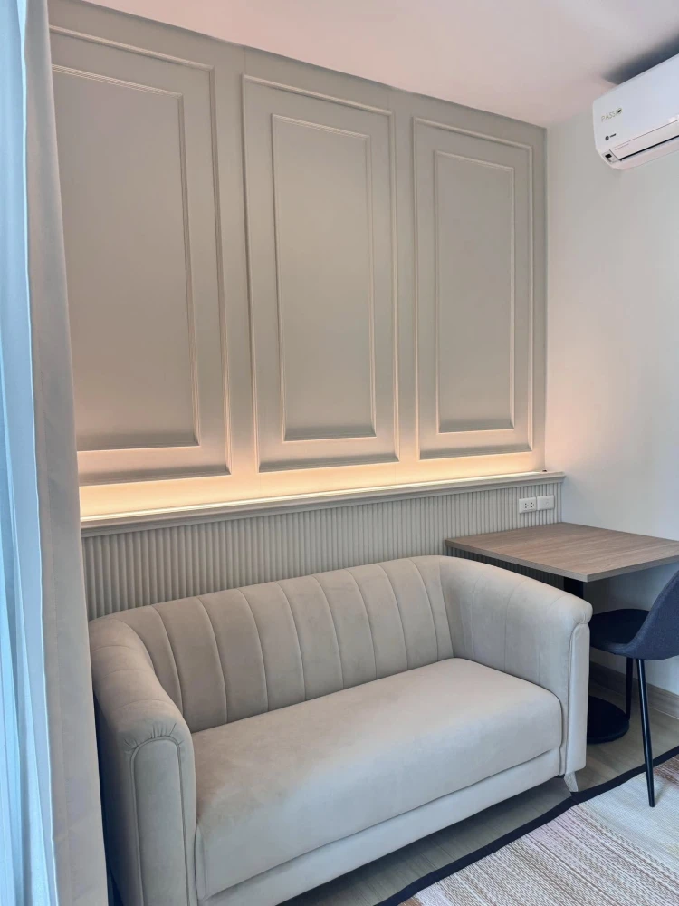 For rent Condo Supalai Lite Ratchada-Narathiwat-Sathorn, 18th floor,city view, very beautiful room, fully furnished, ready to move in, don't miss it!!