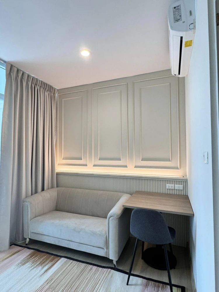 For rent Condo Supalai Lite Ratchada-Narathiwat-Sathorn, 18th floor,city view, very beautiful room, fully furnished, ready to move in, don't miss it!!