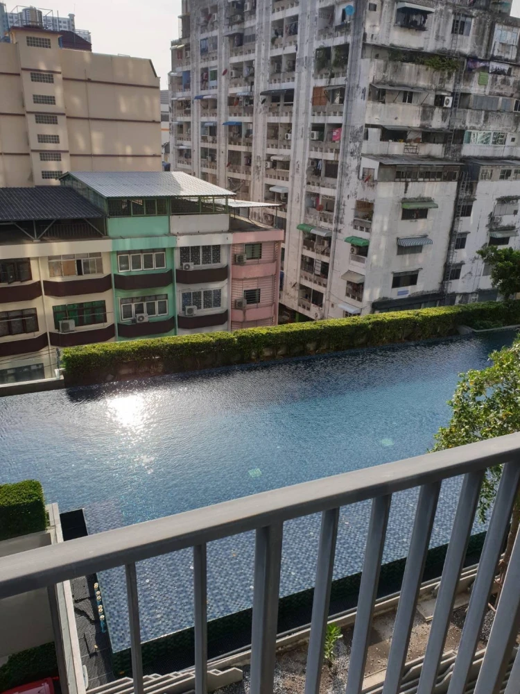 For rent!! Condo Onyx Phaholyothin, 8th floor, beautiful room, good price, move in immediately, don't miss it!!
