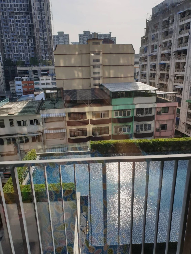 For rent!! Condo Onyx Phaholyothin, 8th floor, beautiful room, good price, move in immediately, don't miss it!!