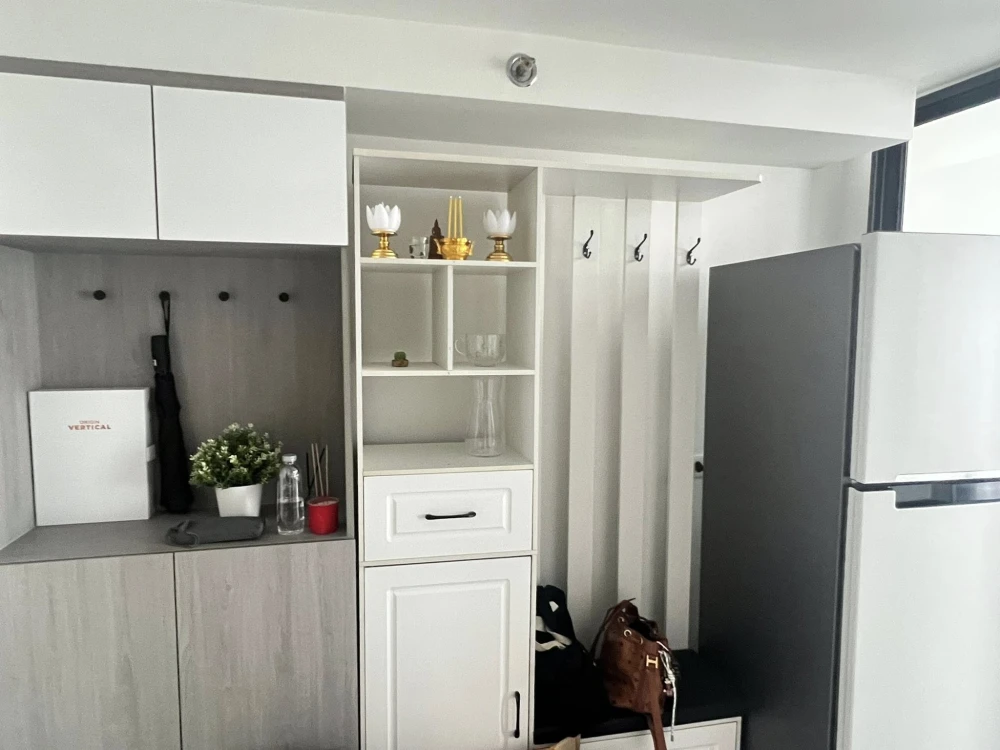 For rent: Condo Origin Plug & Play Nonthaburi Station, 19th floor, high floor layout, this room is the best, book now.